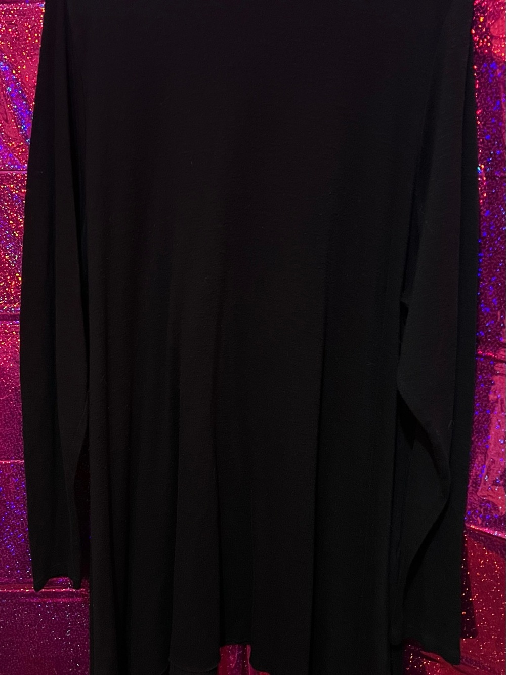 Torrid Black Long Sleeve Crop Turtleneck Sweater